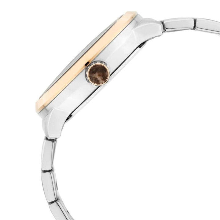 Titan Grandmaster Brown Dial Analog Stainless Steel Strap Watch for Men - The Watch Factory ®