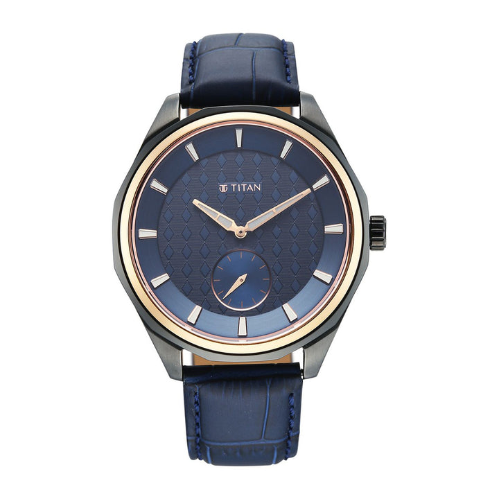 Titan Regalia Opulent 1829KL03 Blue Dial Men&