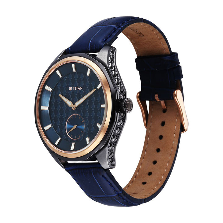 Titan Regalia Opulent 1829KL03 Blue Dial Men&