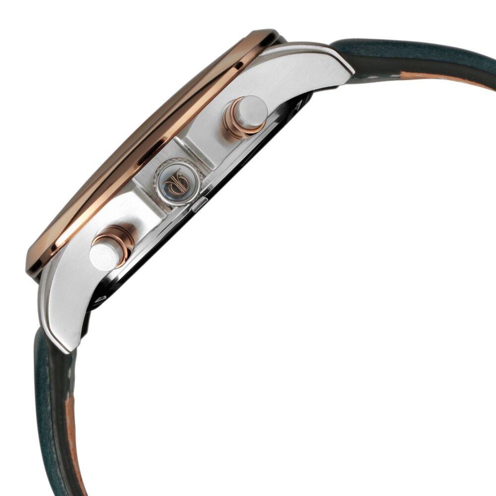 Titan Maritime White Dial Chronograph Leather Strap Watch for Men NS1830KL01