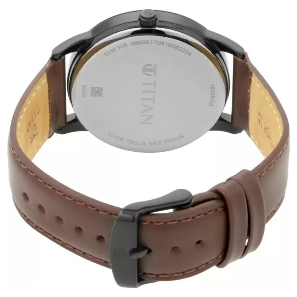 Titan Neo Blue Dial Analog with Date Watch for Men-NN1836NL04