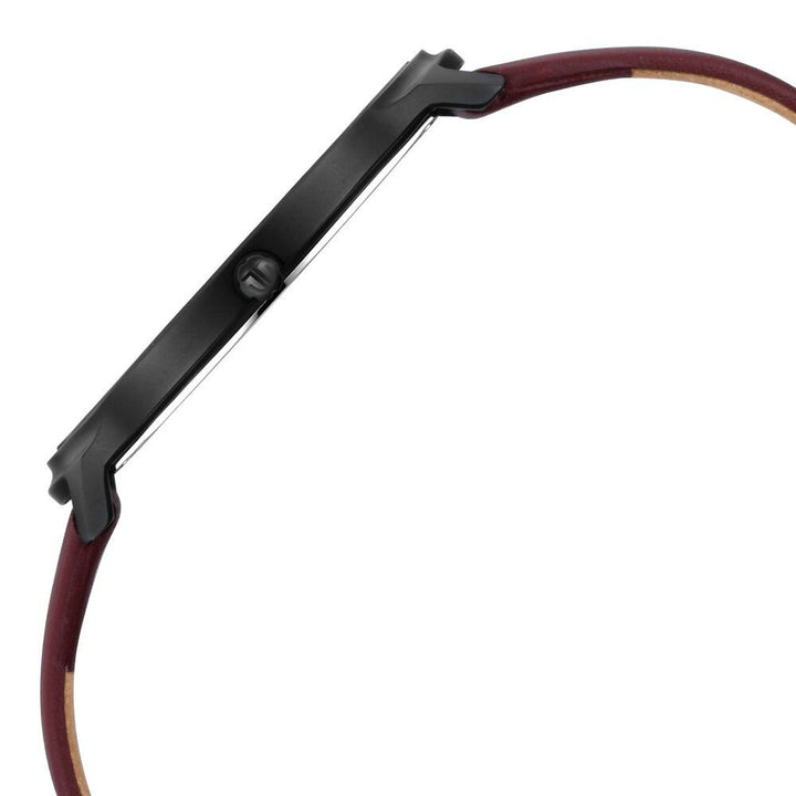 Titan Edge Baseline Black Dial Analog Leather Strap watch for Men - The Watch Factory ®