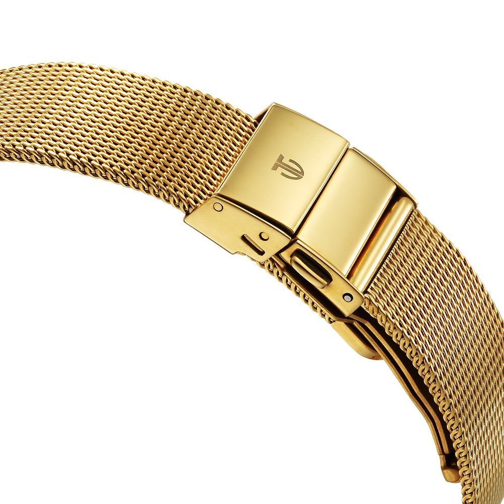 Titan Edge Baseline White Dial Analog Stainless Steel Strap Watch for Men - The Watch Factory ®