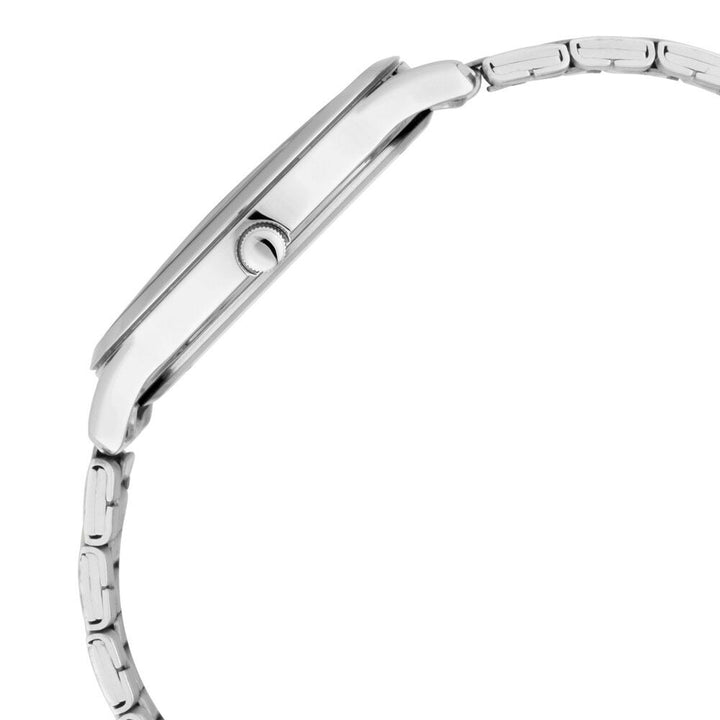 Titan Quartz Analog with Day and Date Black Dial Metal Strap Watch for Men NS1845BM01