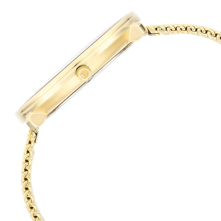 Titan Black and Gold Quartz Analog with Date Silver Dial Stainless Steel Strap Watch for Men-NT1849YM01