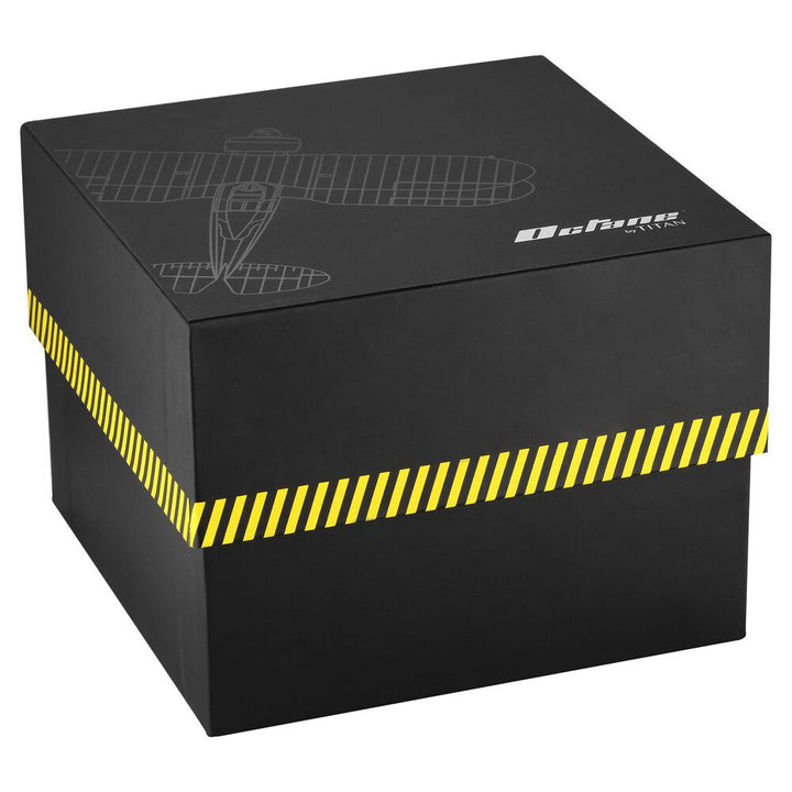 Titan Octane Aerobatics Black Chrono Fabric Strap Watch for Men NS1856NL01