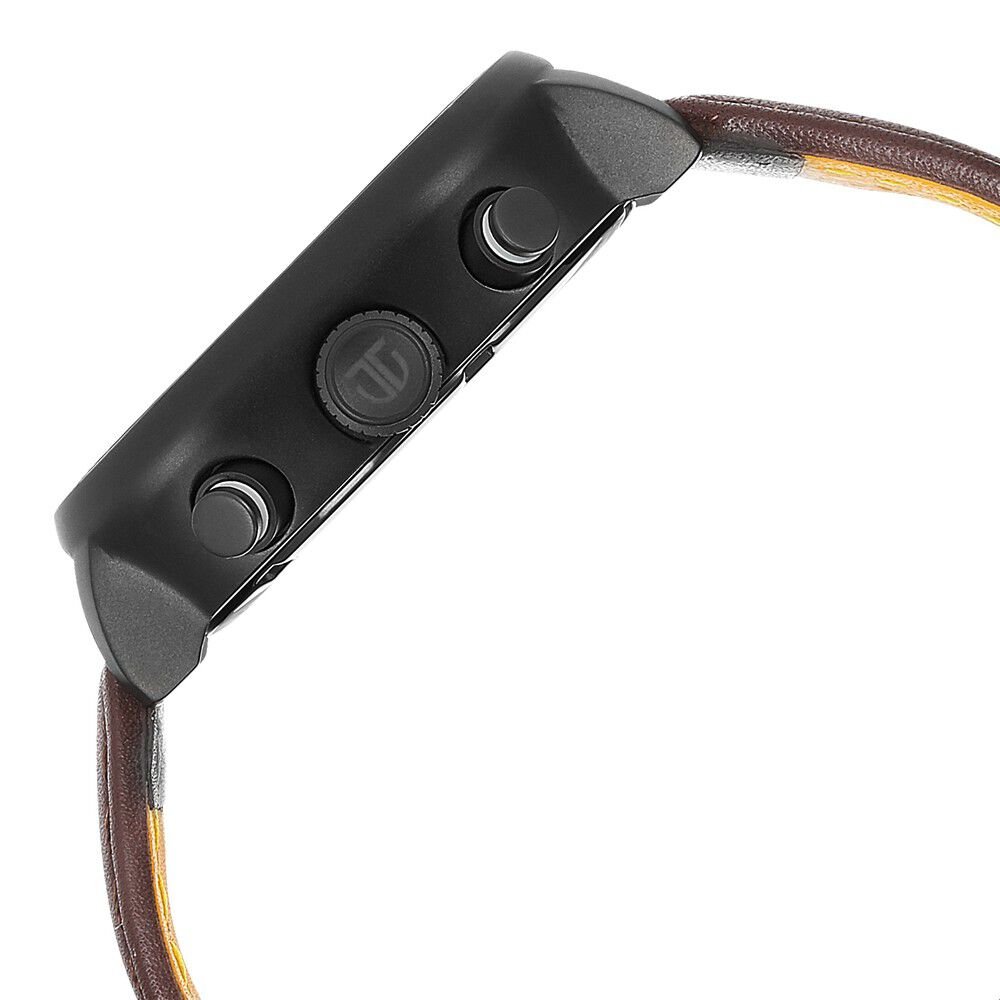 Titan Octane Aerobatics Green Dial Chronograph Leather Strap watch for Men - The Watch Factory ®