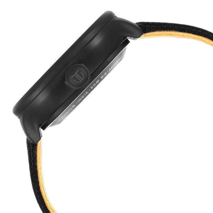 Titan Octane Aerobatics Black Dial Automatic Fabric Strap watch for Men - The Watch Factory ®