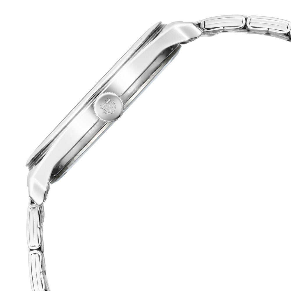 Titan Quartz Analog Blue Dial Stainless Steel Strap Watch for Men NS1865SM01