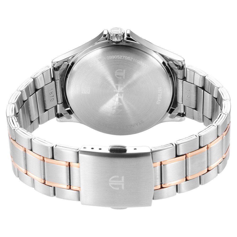 Titan Trendsetters Anthracite Dial Analog Stainless Steel Strap watch for Men-1870KM02