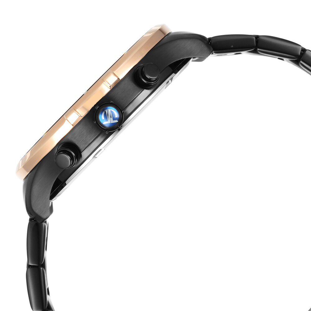 Titan Maritime Anthracite Dial Quartz Multifunction Stainless Steel Strap watch for Men NS1873KM01