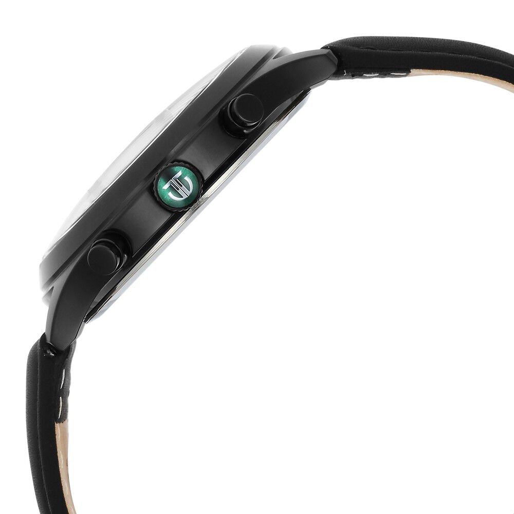 Titan Sapphire Multifunction Quartz Analog with Day and Date Green Dial Leather Strap Watch for Men - The Watch Factory ®