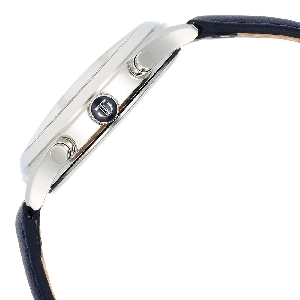 Titan Sapphire Multifunction Quartz Analog with Day and Date Blue Dial Leather Strap Watch for Men - The Watch Factory ®