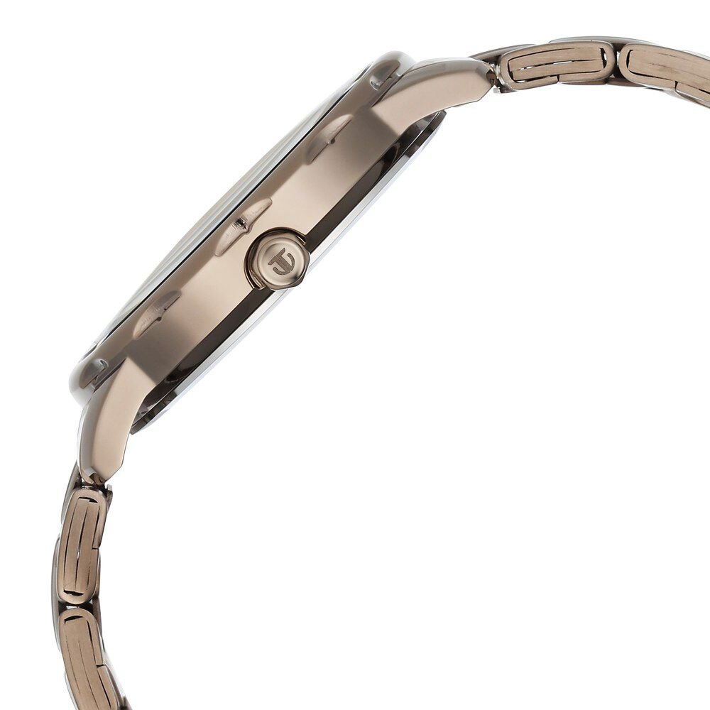 Titan Regalia Opulent Quartz Analog with Day and Date White Dial Brown Metal Strap Watch For Men - The Watch Factory ®