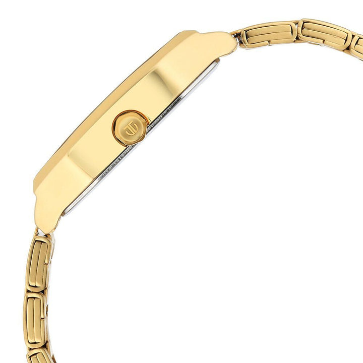 Titan Regalia Opulent Quartz Analog with Day and Date White Dial Golden Metal Strap Watch For Men - The Watch Factory ®