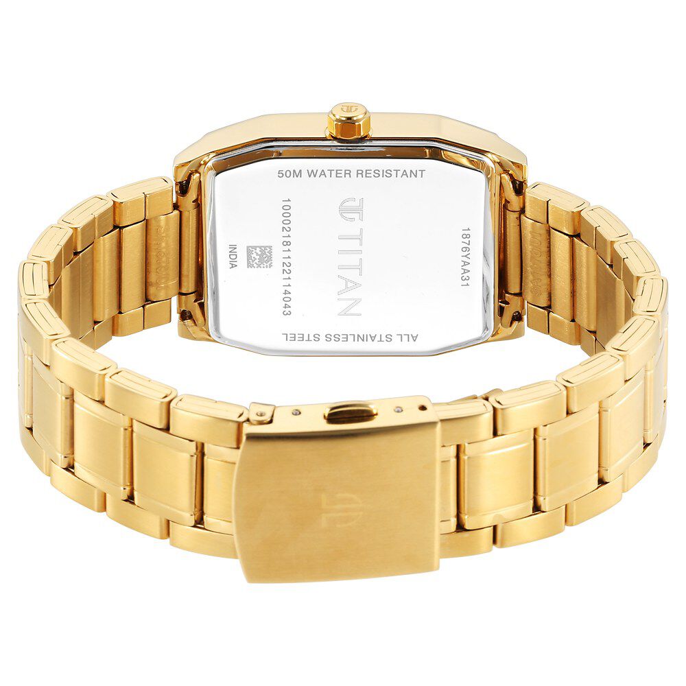 Titan Regalia Analog with Day and Date Opulent Blue Dial Watch for Men - The Watch Factory ®