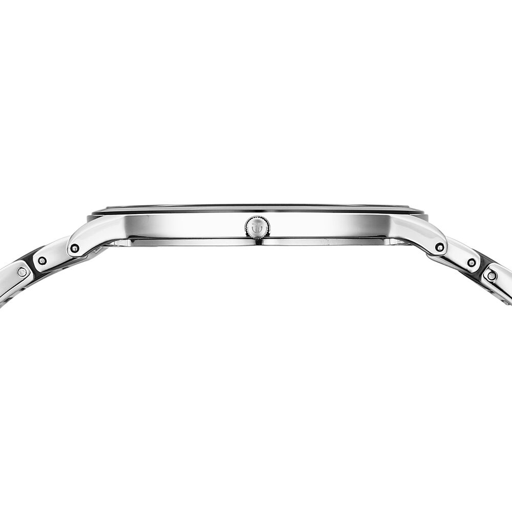 Titan Edge Fusion Quartz Analog Black Dial Two Toned Steel & Ceramic Strap Watch for Men - The Watch Factory ®