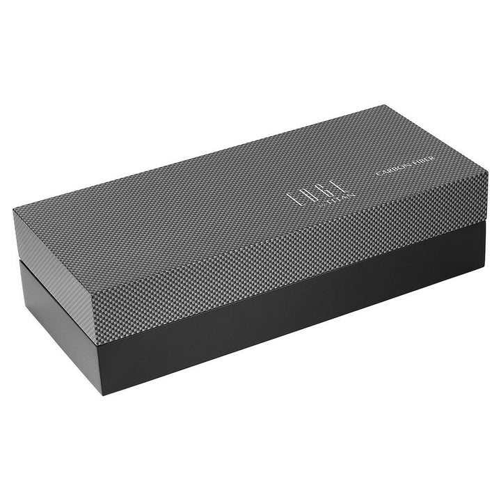 Titan Edge Carbon Fibre Quartz Analog Black Dial Leather Strap Unisex Watch-NT1881NL01