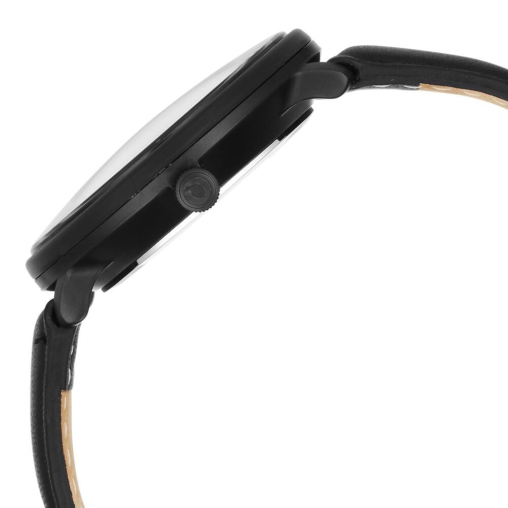 Titan Quartet Silver Dial Quartz Multifunction Leather Strap watch for Men NS1882NL01