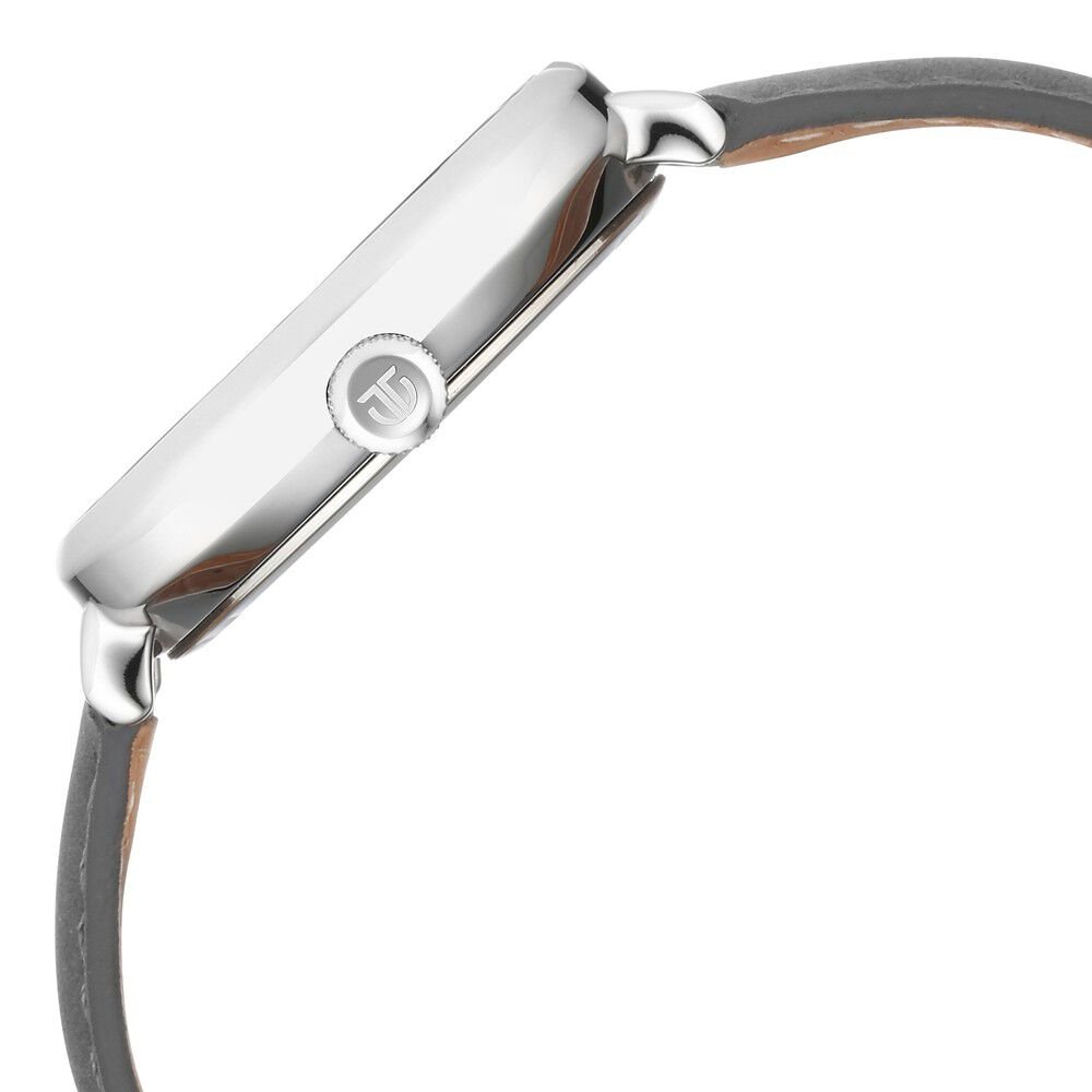 Titan Quartz Analog with Date Anthracite Dial Leather Strap Watch for Men - The Watch Factory ®