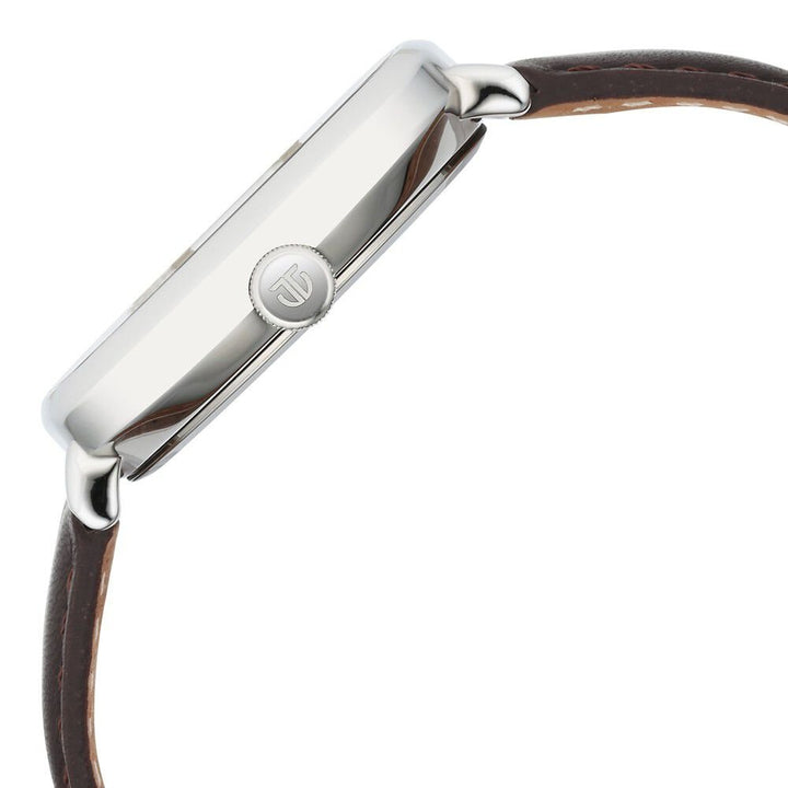 Titan Neo Curve Quartz Analog with Date With Date Blue Dial Brown Leather Strap Watch for Men - The Watch Factory ®