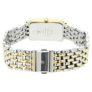 Titan Silver Dial Two Toned Stainless Steel Strap Watch NN1927BM01