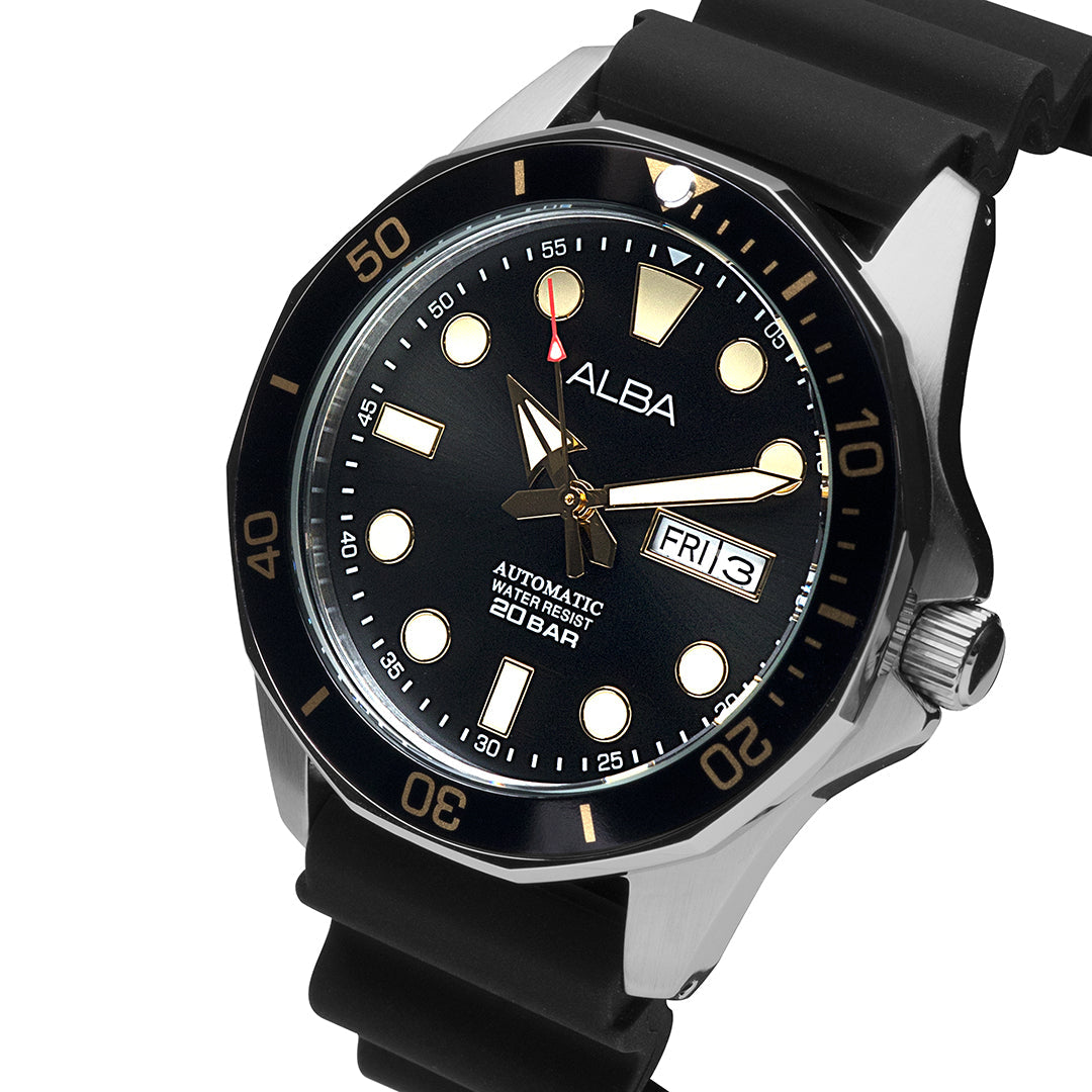 AL4553X1 Black Dial Automatic Watch