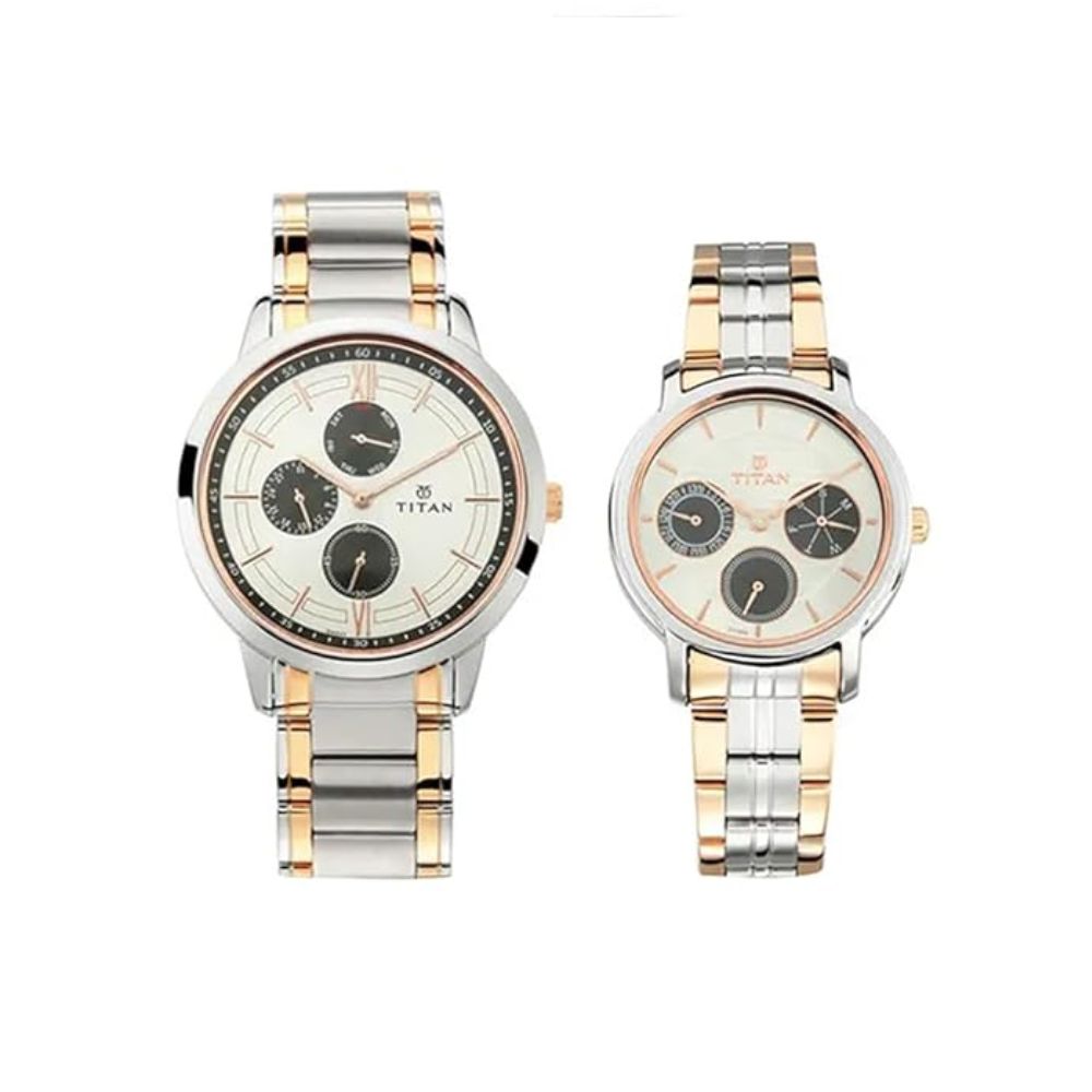 Titan Bandhan 17692589KM01 Couple Watch