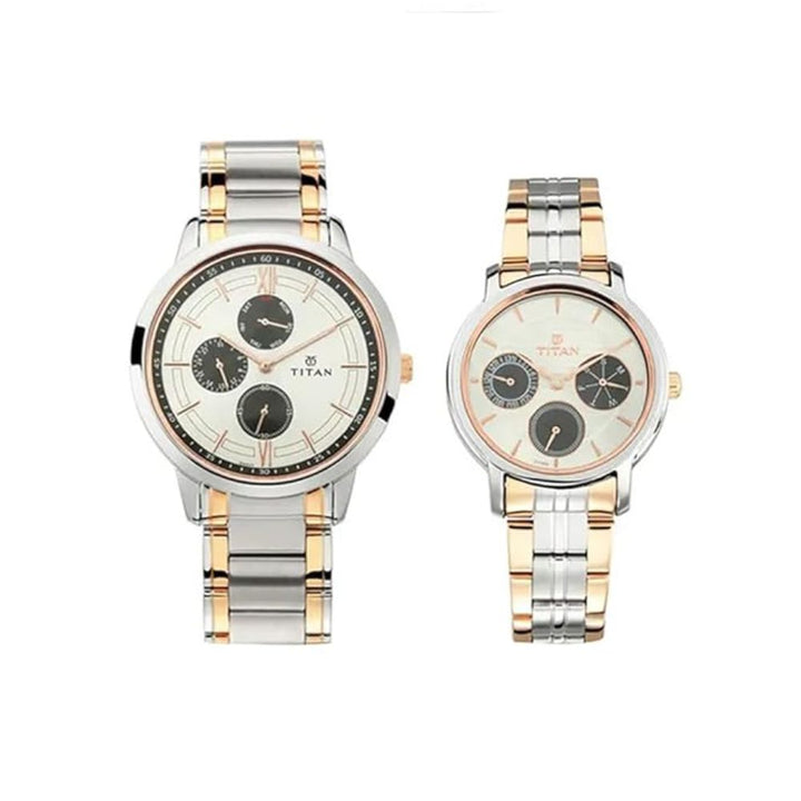 Titan Bandhan 17692589KM01 Couple Watch