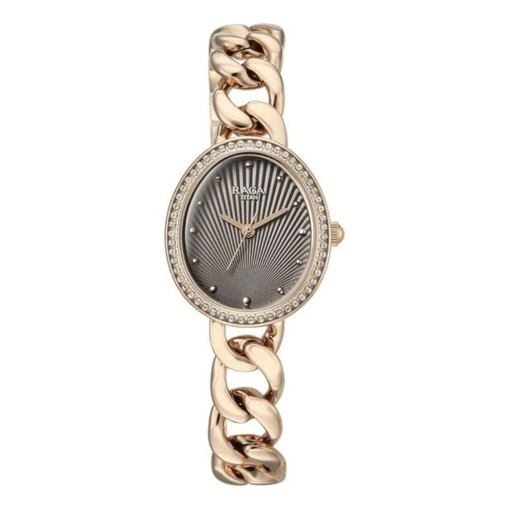 Titan Raga Spotlight 95429WM01 Grey Dial Women&
