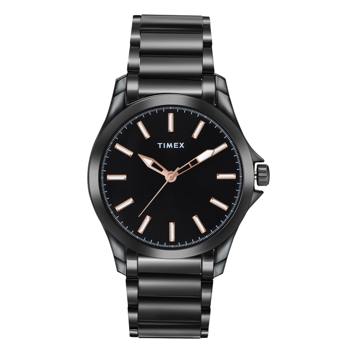 TIMEX Men Black Round Dial Analog Watch - TWTG58SMU04