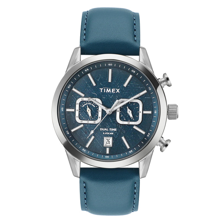 TIMEX Men Blue Round Dial Analog Watch - TWEG17608