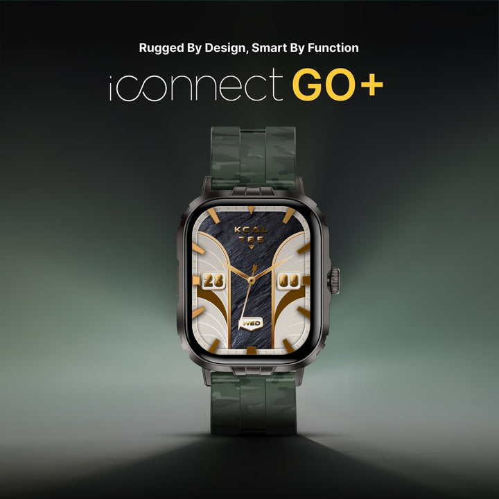 Timex iConnect Go+ 1.83"(4.64 cm) Display with Metallic Body and BT Calling Smartwatch For Unisex - TWIXW1003T