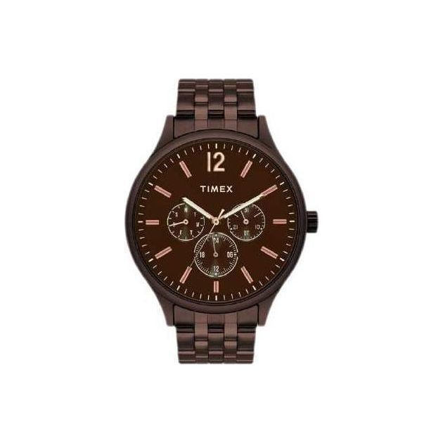Timex Men Brown Dial Brown Bracelet Analog Watch - TWEG18436