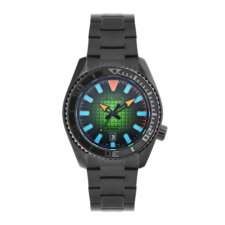 AS9N93X1 Textured Dial Tokyo Neon
