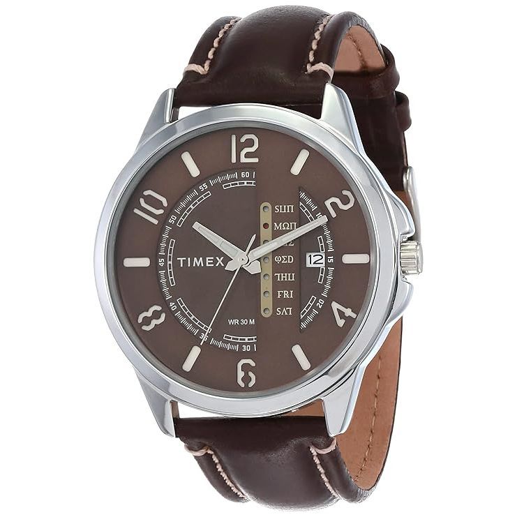 Timex Analog Brown Dial Men's Watch-TWEG16503