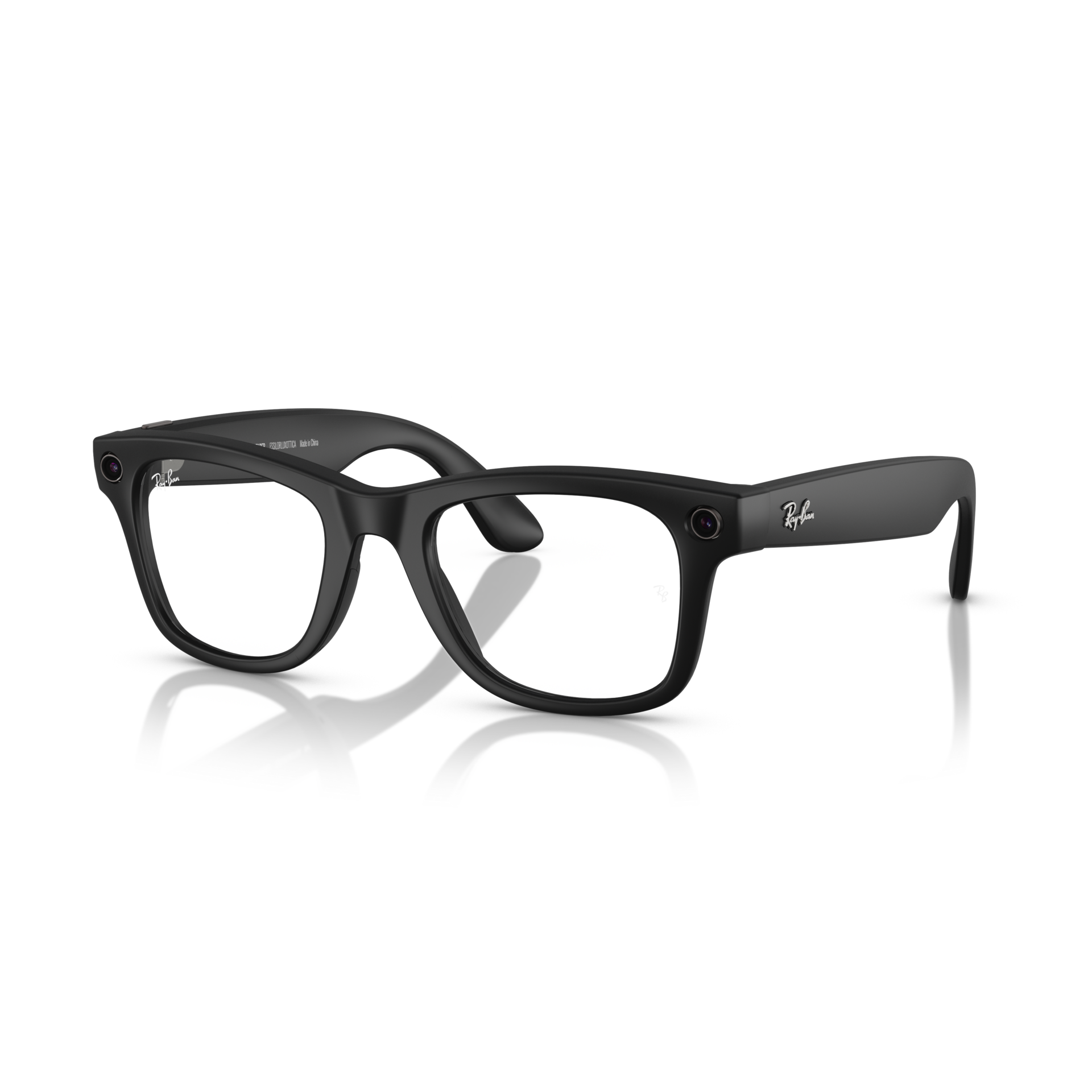 Ray-Ban Meta Wayfarer Matte Black AI Glasses with Transition Lenses