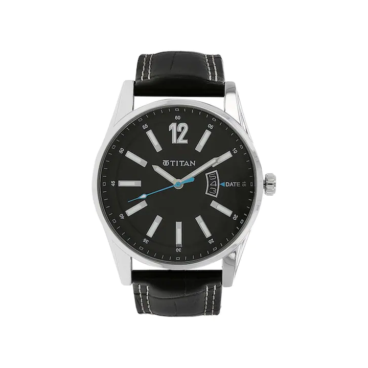 Titan Octane Analog Black Dial Men's Watch NK9322SL04