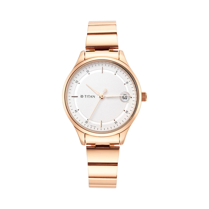 TITAN Workwear Silver Dial Women's Watch NP2649WM01