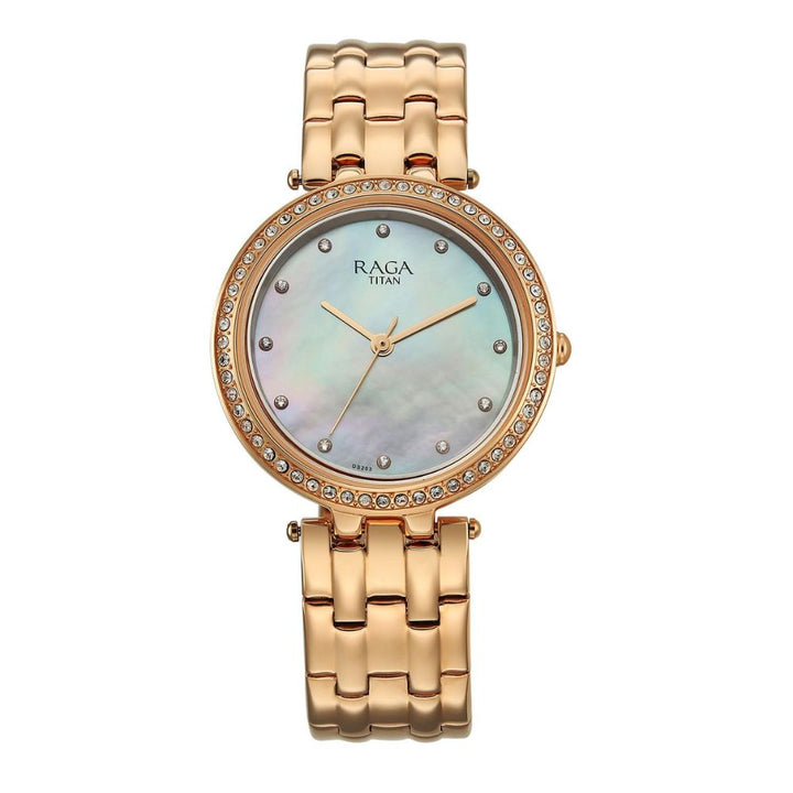 Titan 2793WM02 Rose Gold Dial Women&