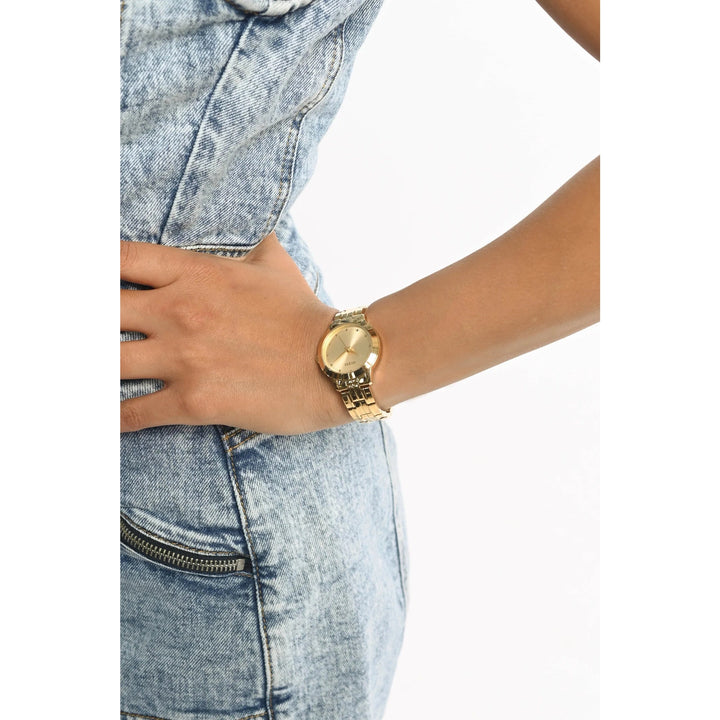 Women Analog Stainless Steel Watch W0989L2