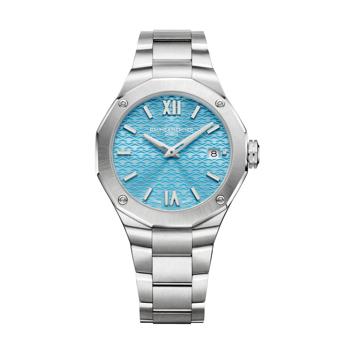 Baume &amp; Mercier Riviera 10612 Women’s 36MM Blue Quartz Watch
