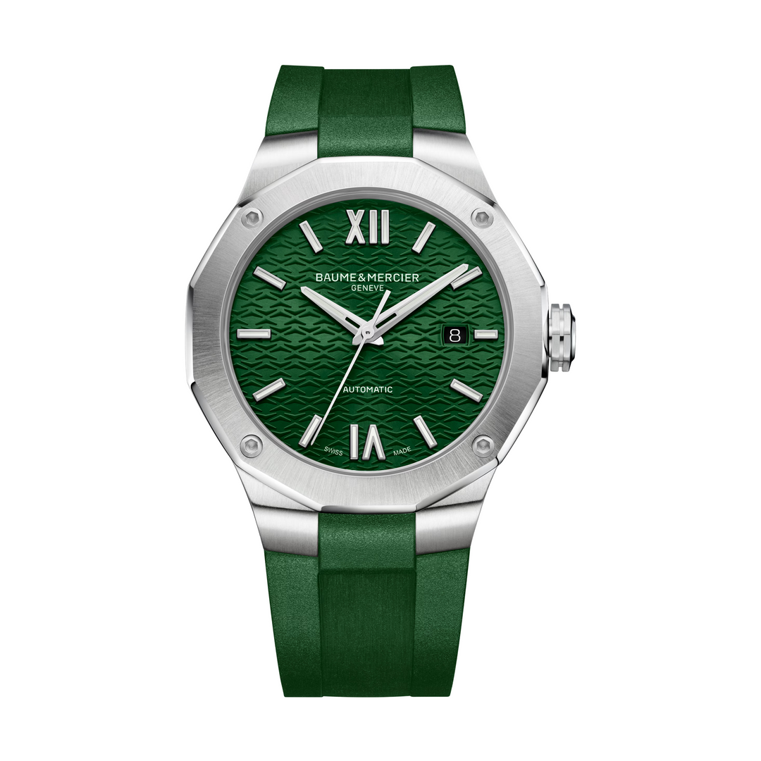 Baume &amp; Mercier Riviera 10618 Green Automatic 42MM Men&