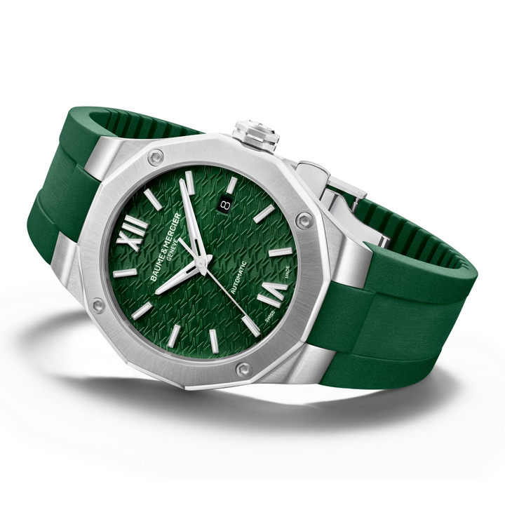 Baume &amp; Mercier Riviera 10618 Green Automatic 42MM Men&