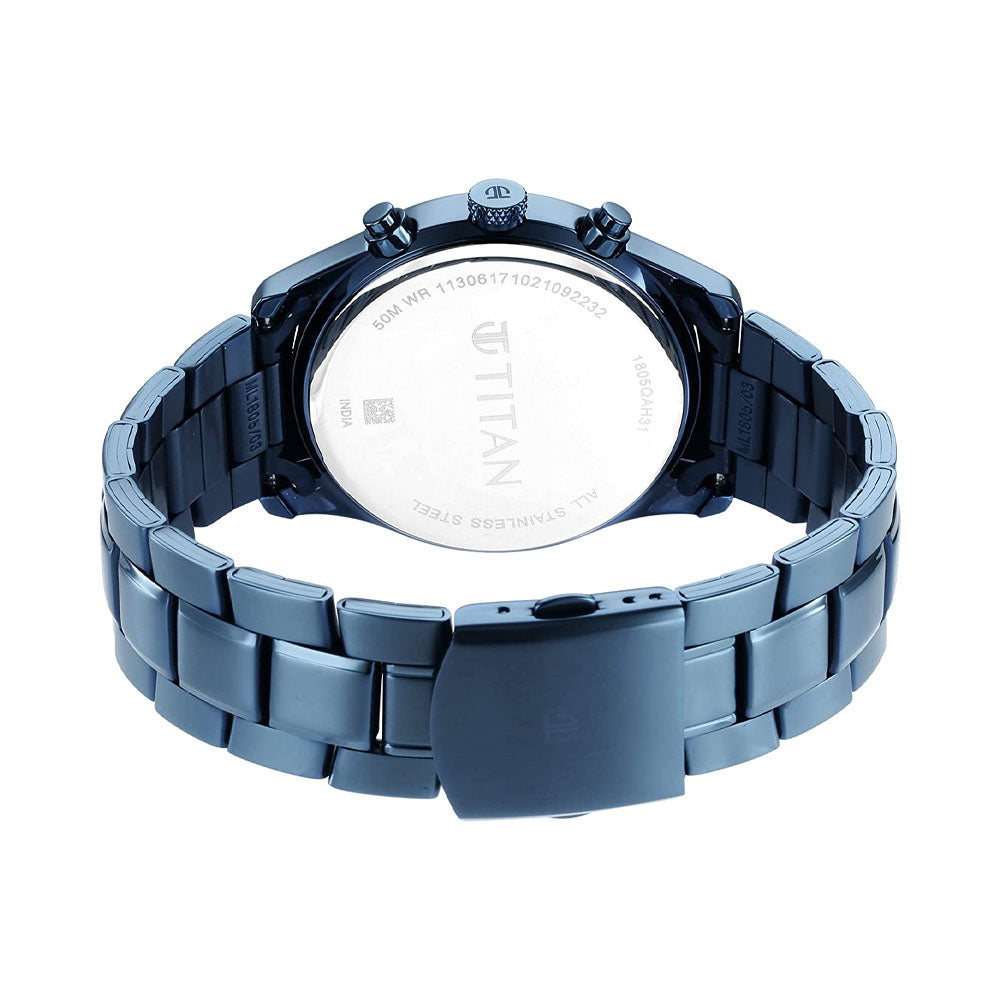 Titan 1805QM01 Neo Splash Analog Watch For Men