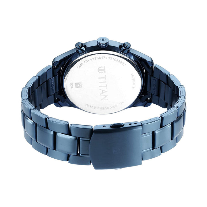 Titan 1805QM01 Neo Splash Analog Watch For Men