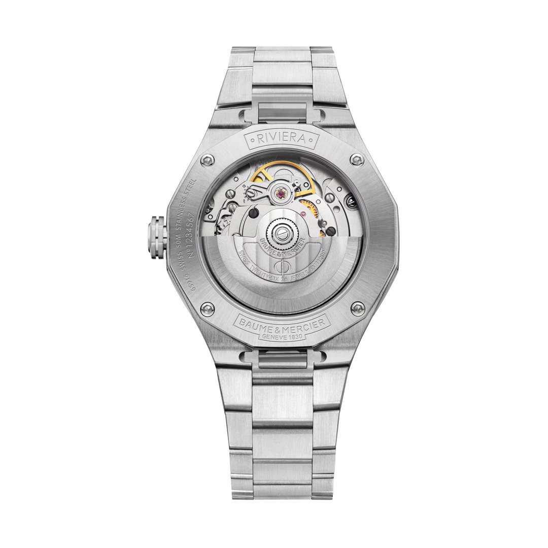 Baume &amp; Mercier Riviera 10661 Automatic Steel‑Titanium Women’s Watch 36MM