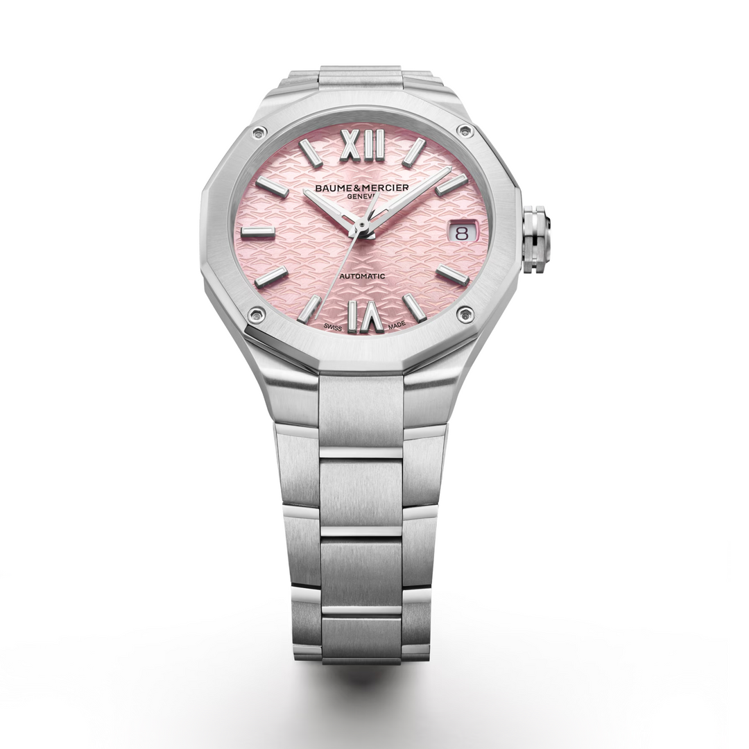 Baume &amp; Mercier Riviera 10675 Pink Dial Automatic Ladies&