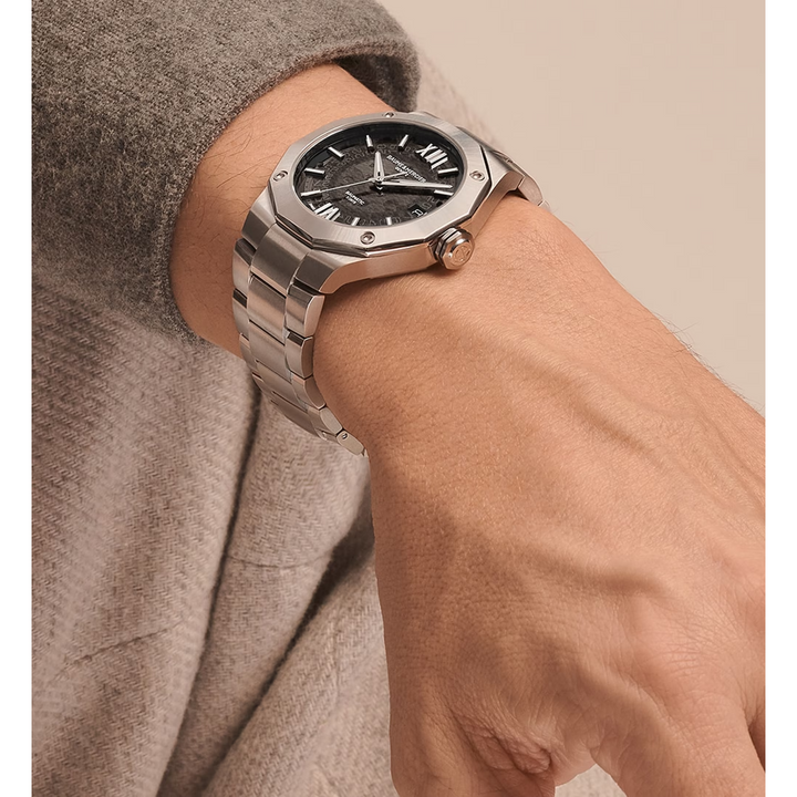 Baume Mercier Riviera 10702 Automatic 42MM Grey Dial Watch