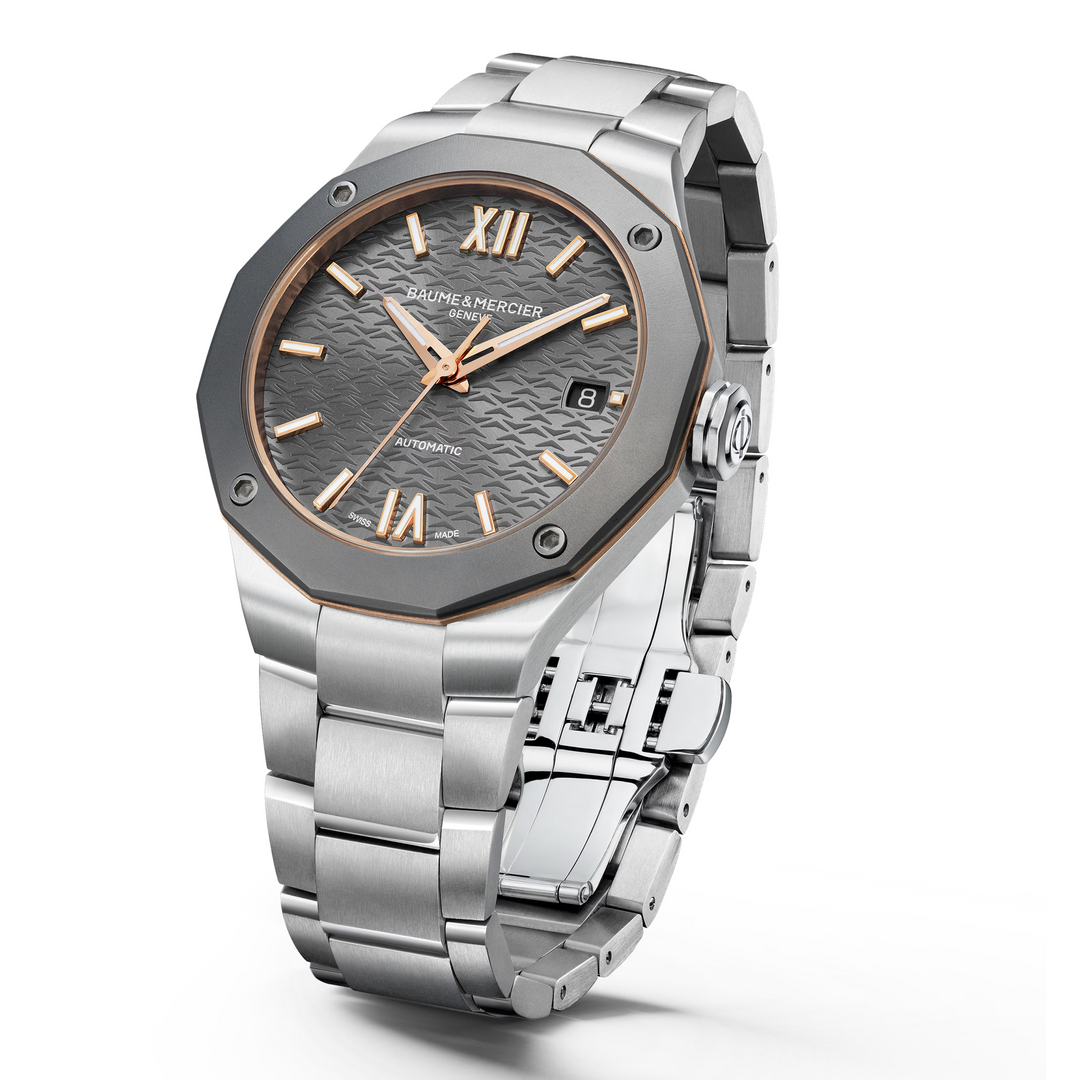 Baume &amp; Mercier Riviera 10661 Automatic Steel‑Titanium Women’s Watch 36MM